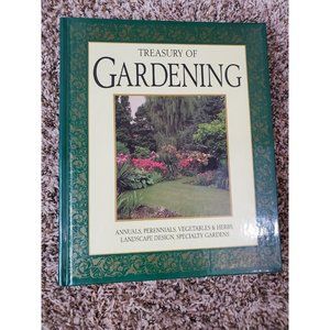 Vtg 1994 Treasury of Gardening Book Hardcover